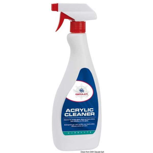 Acrylic cleaner - Detergente per vetri acrilici (policarbonato, plexiglass, ecc.)