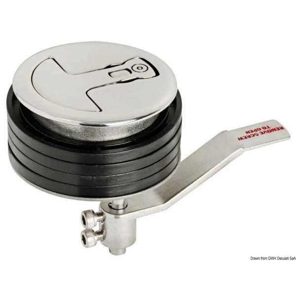 Alzapagliolo a filo con chiusura a camme