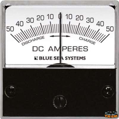 Amperometro analogico con zero centrale misura Micro