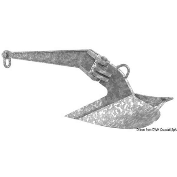 Ancora LEWMAR C.Q.R.; in acciaio galvanizzato