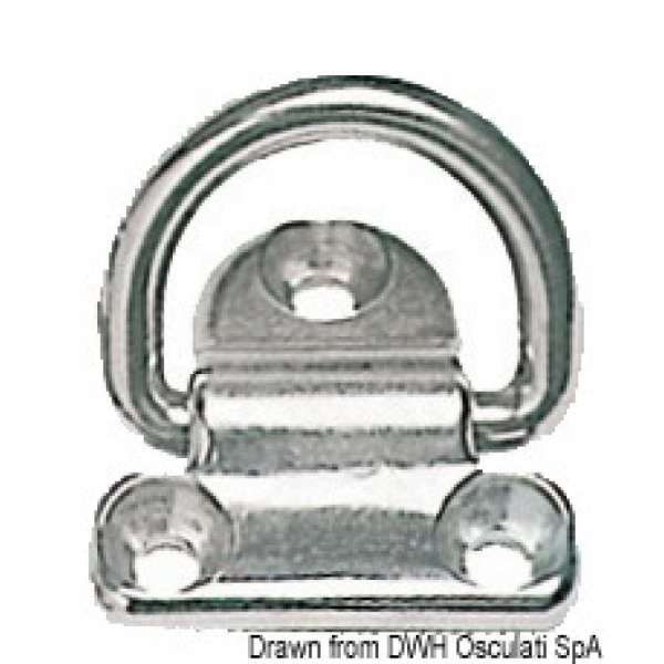 Anello abbattibile in acciaio inox 