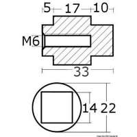 Anodo cilindro per Yamaha 80/100 HP
