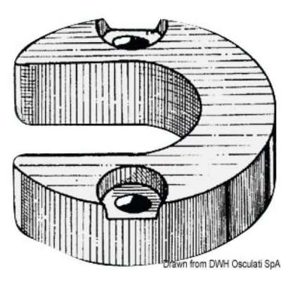 Anodo piede per Mercruiser/Alpha