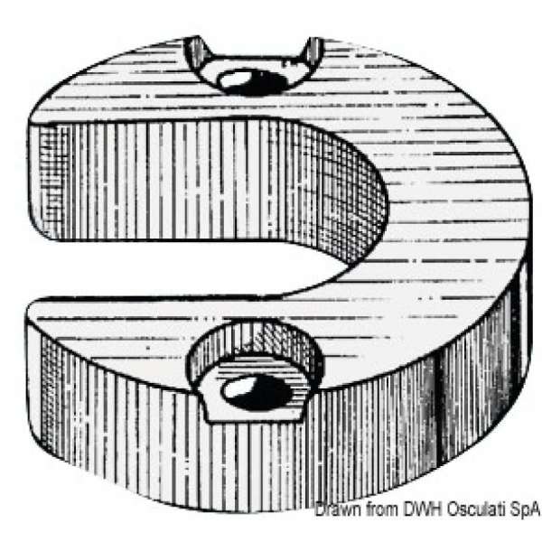 Anodo piede per Mercruiser/Alpha