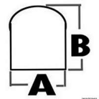 Anodo supporto base poppieri