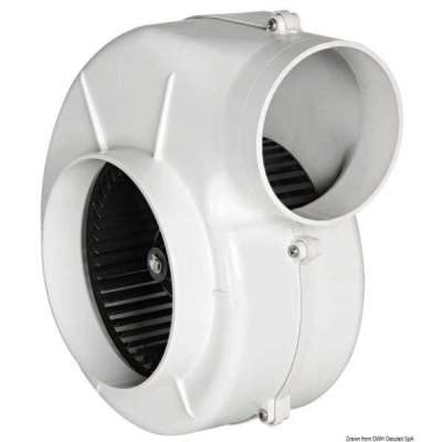 Aspiratore centrifugo per fissaggio con staffa, omologato RINA