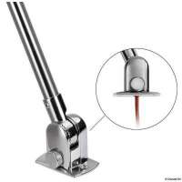 Asta Classic/LED abbattibile con fili invisibili