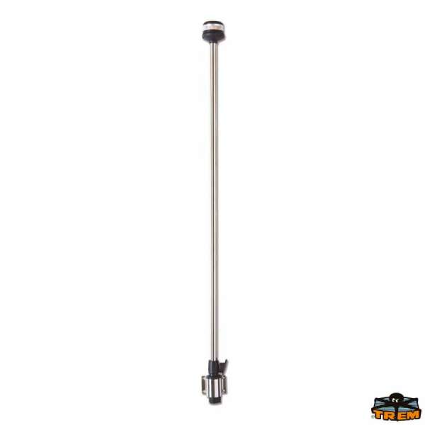 Asta Fanale al Led attacco a parete Gemini 360 Nero