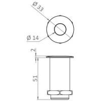 Attacco Rapid Lock per parabordi e tendalini