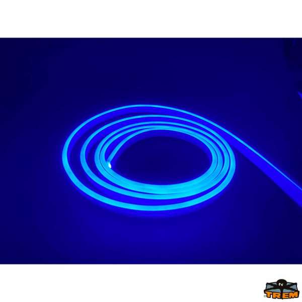 Barra luminosa al led flessibile colore blu
