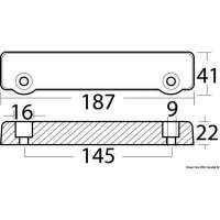 Barra universale per piedi tipo 250/270/280