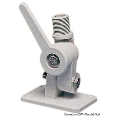 Base a snodo per antenna VHF e GPS