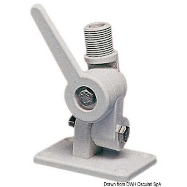 Base a snodo per antenna VHF e GPS