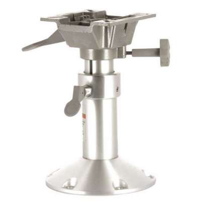 Base sedile regolabile a mano con piastra girevole altezza 35 - 47 cm