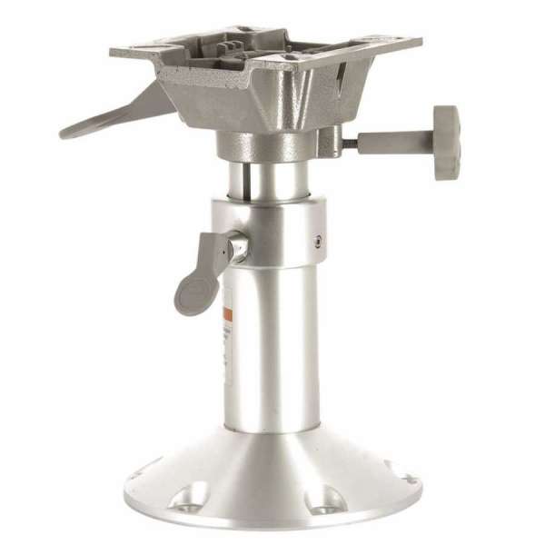 Base sedile regolabile a mano con piastra girevole altezza 35 - 47 cm