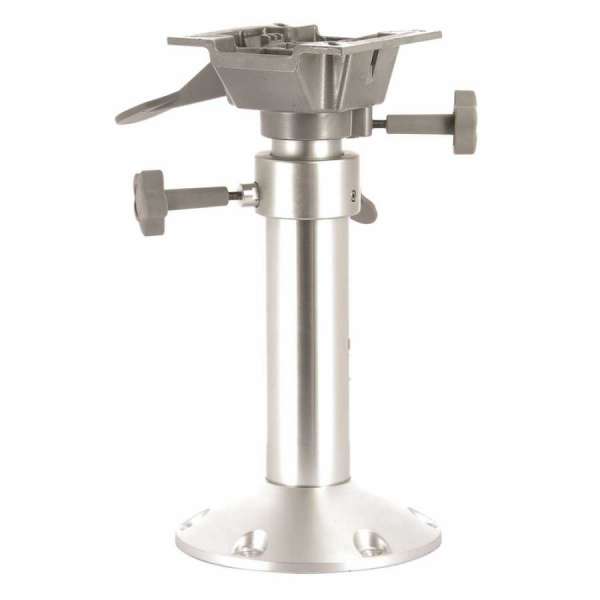 Base sedile regolabile a mano con piastra girevole, altezza 50,5 - 63,5 cm