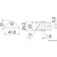 Basetta a forcella Deluxe