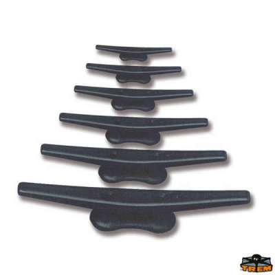 Bitta a galloccia in nylon nero e bianco