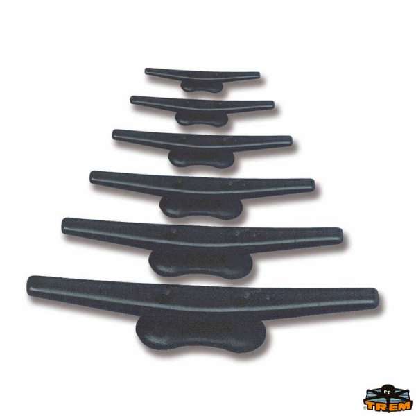 Bitta a galloccia in nylon nero e bianco