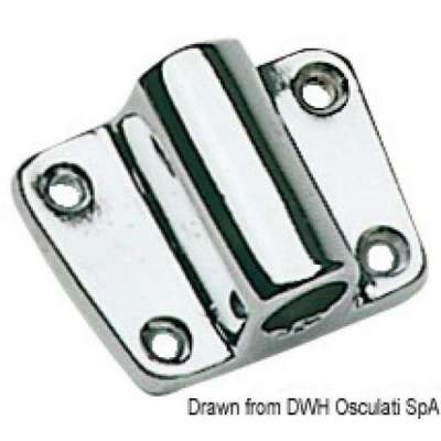 Boccola laterale per scalmi in ottone cromato