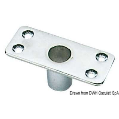 Boccola per scalmi in ottone cromato