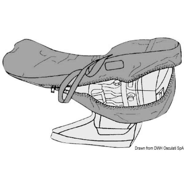 Borsone per proteggere e stivare il motore fuoribordo