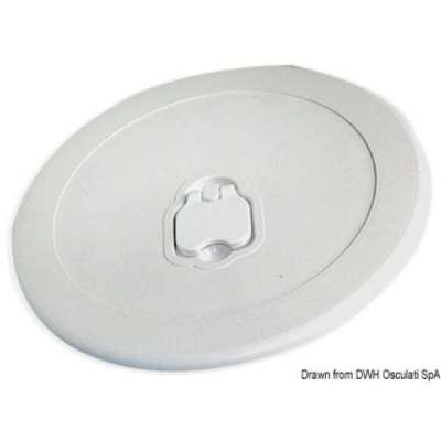 Botola con viti a scomparsa e fissaggio coperchio a camme