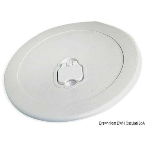 Botola con viti a scomparsa e fissaggio coperchio a camme