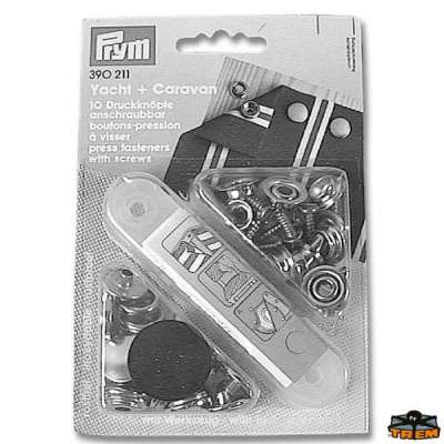 Bottoni a ribadire con vite