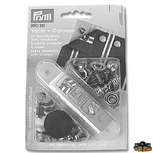 Bottoni a ribadire con vite