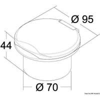 Box doccia Classic Evo con doccia inox Tiger