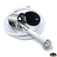 Box doccia con doccia a pulsante