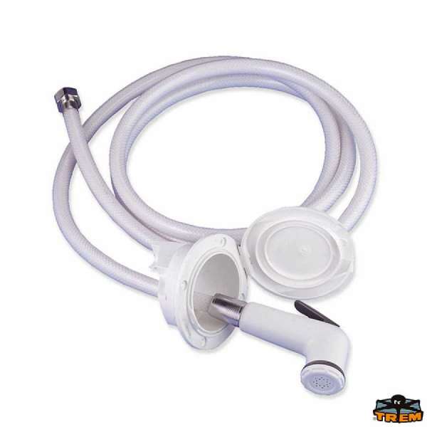 Box doccia con doccia a pulsante