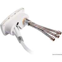 Box doccia New Edge con miscelatore e doccia a pulsante Boris