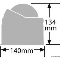 Bussole RITCHIE Helmsman 3 3/4 (94 mm) con compensatori e luce