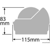 Bussole RITCHIE Voyager 3 (76 mm) con compensatori e luce