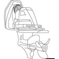 Campana ricambio piedi poppieri VOLVO