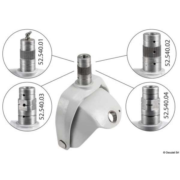 Campana ricambio piedi poppieri VOLVO