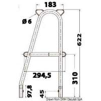 Candeliere doppio per basette interne