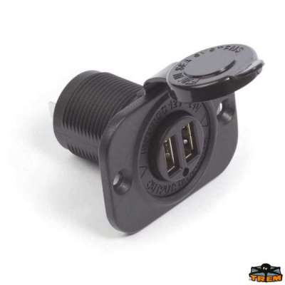 Caricatore con doppia porta USB