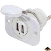 Caricatore con doppia porta USB