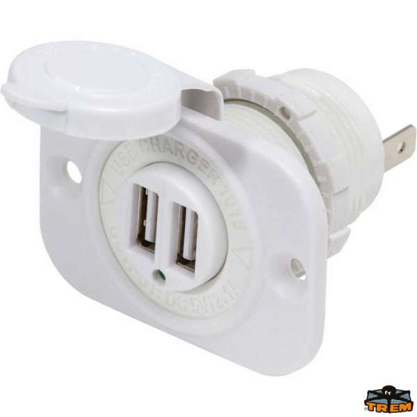 Caricatore con doppia porta USB