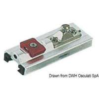 Carrello scorrevole regolabile per tendalini di scafi oltre i 10 m