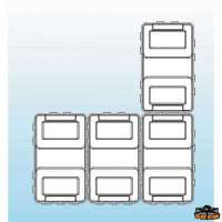 Cassetta per batterie COMBI