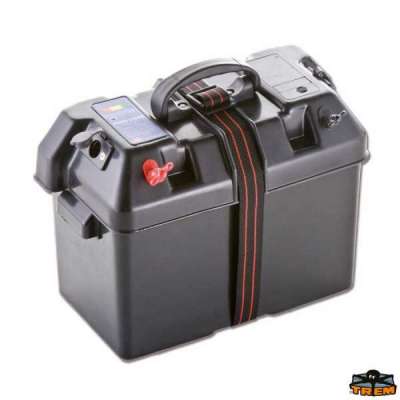 Cassetta portabatteria precablata ed equipaggiata