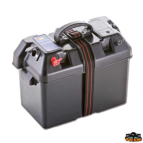 Cassetta portabatteria precablata ed equipaggiata