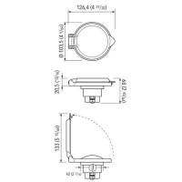 Cassetta teleruttori Quick T6315. 12-24V 150A IP66