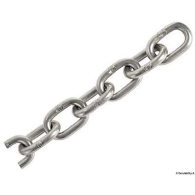 Catena a maglia genovese in acciaio inox AISI 316