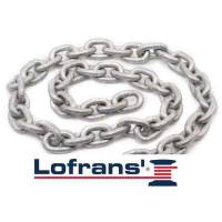 Catena calibrata 8 mm G40 Lofrans DIN 766 qualit&agrave; premium