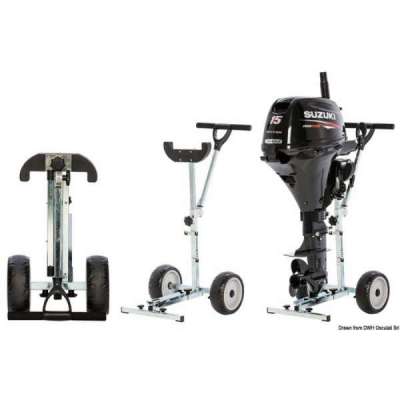 Cavaletto motore ODESEA TX-65 con ruote e pieghevole